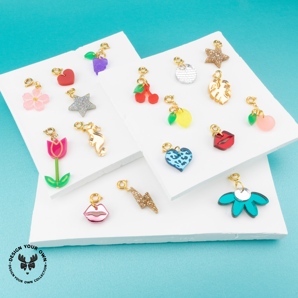 DYO- ACRYLIC CHARMS (HANDMADE)